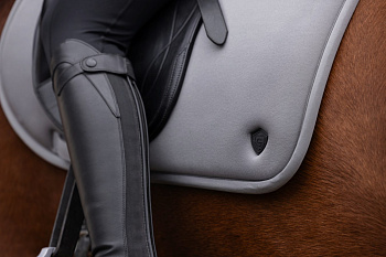 Вальтрап выездка Covalliero A/W25 Memory Ride серый + бинты